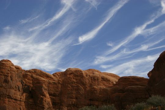 Red Rocks and Blue Sky