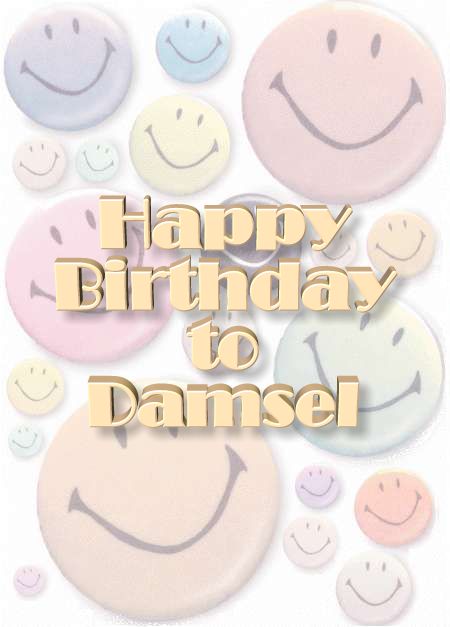 Happy Birthday Damsel