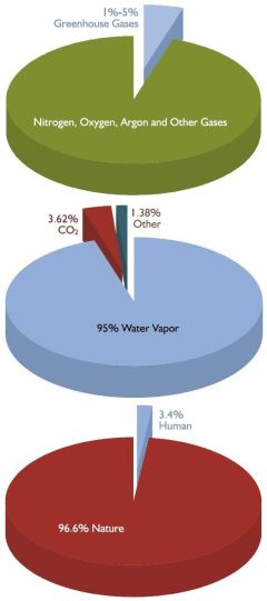 atmospheric pie graphs