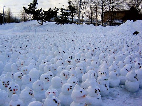million snowman march