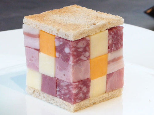 Rubik’s Cube Sandwich