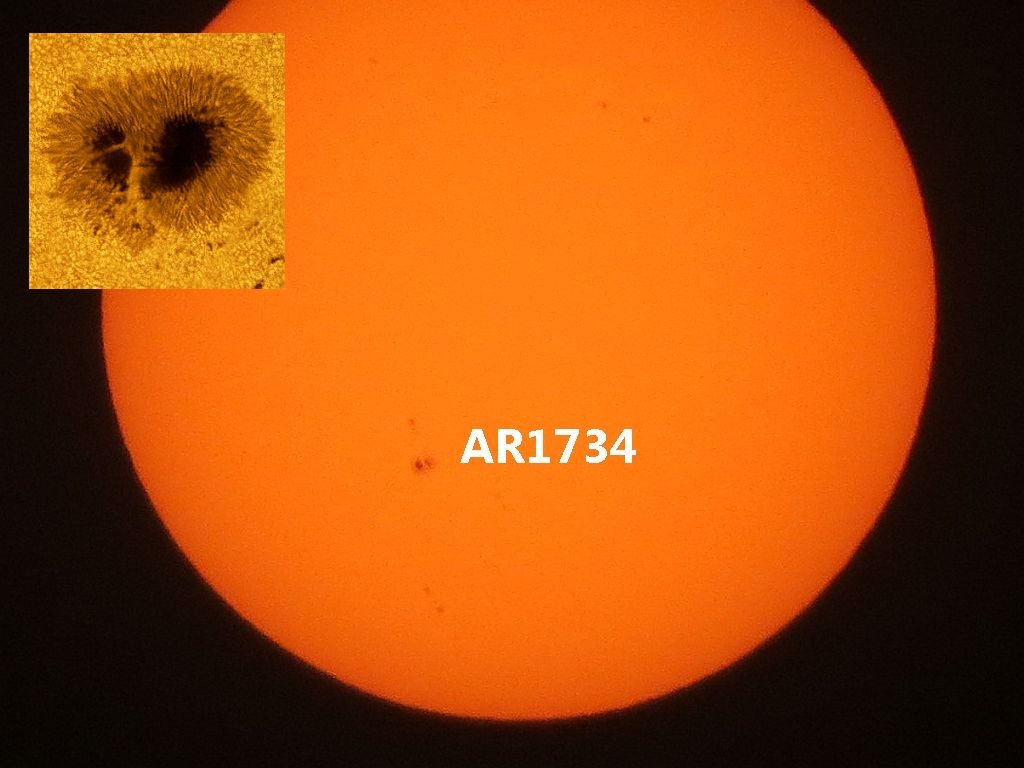 Great Horned Sunspot