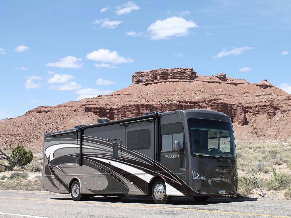 Parked at I-70 Rest Area