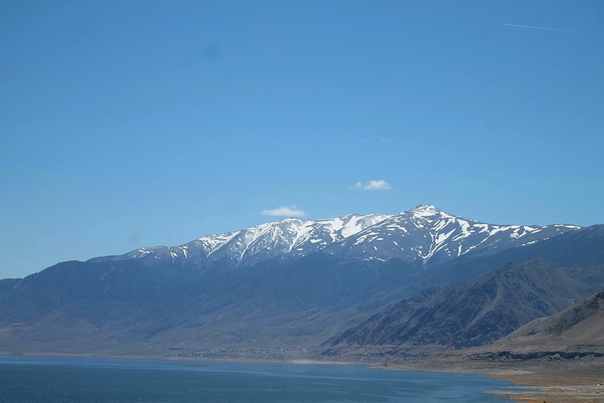 Walker Lake and Mount Grant