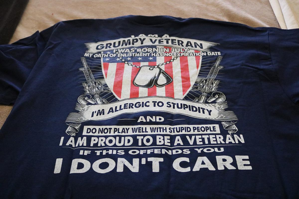 Grumpy Veteran T-Shirt