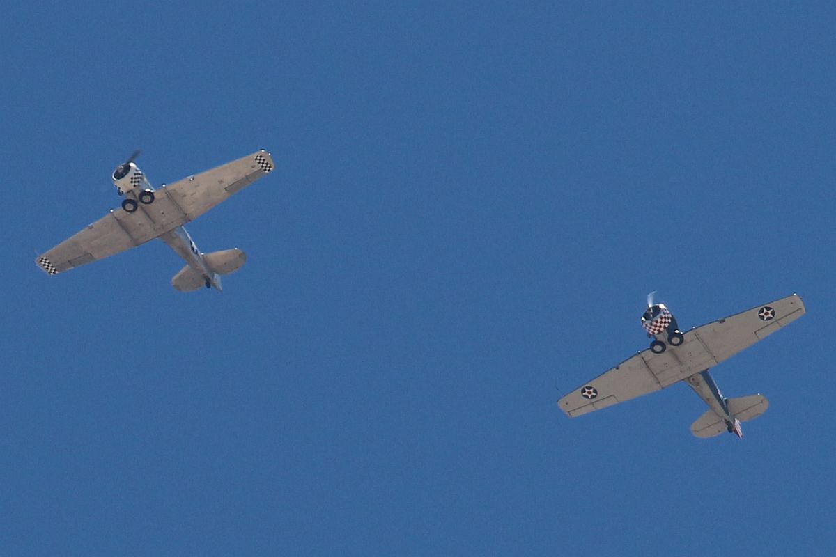 Pair of AT6 Aircraft